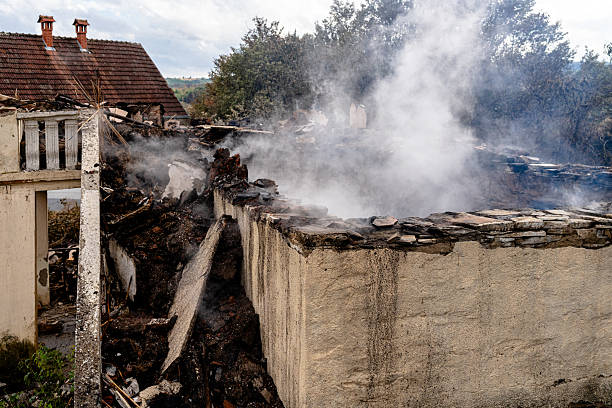 Professional Soot Cleanup technician working in Warsaw, MN